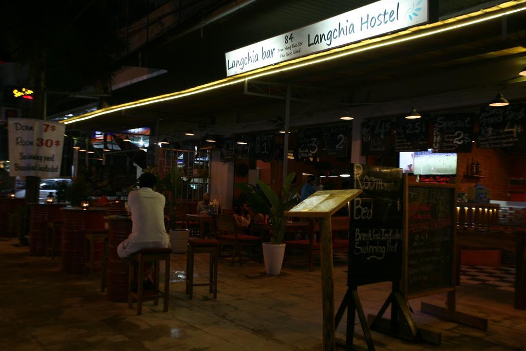 Langchia Hostel Duong Dong Exterior foto