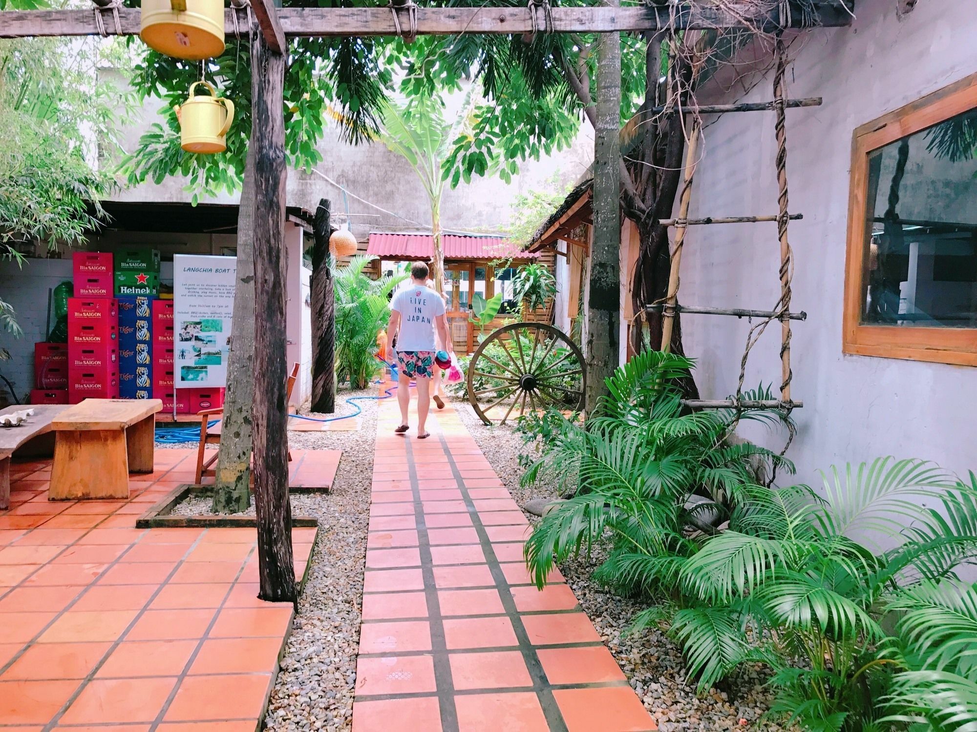 Langchia Hostel Duong Dong Exterior foto